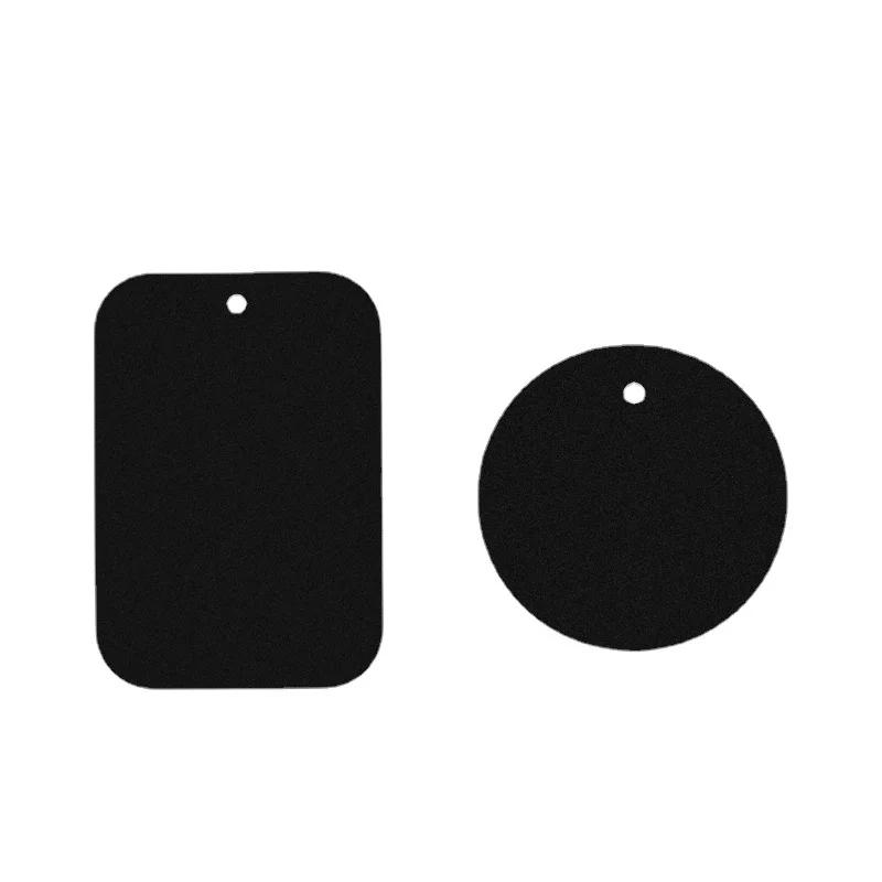 4 PCS Universal Disk Magnetic Iron Metal Stick Sheet Strong Suction Phone Holder Magnetic Iron Sheet Sticker for Mobile Phone