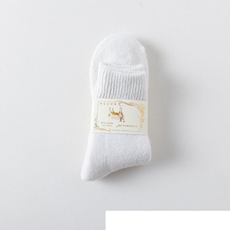 

Women s Autumn/Winter Warm Cashmere Wool Socks One Size