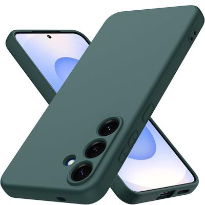 Flytende silikondeksel til Samsung Galaxy S25 S25Plus S25+ S25 Ultra S24 Flytende silikondeksel Fullkropps Kamerabeskyttelsesdeksel Silikon