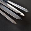 Outdoor Skewer Picnic Steel 6Pcs Camping Wide Utensil Flat Sticks Barbecue Kitchen Fork Stainless Accessories