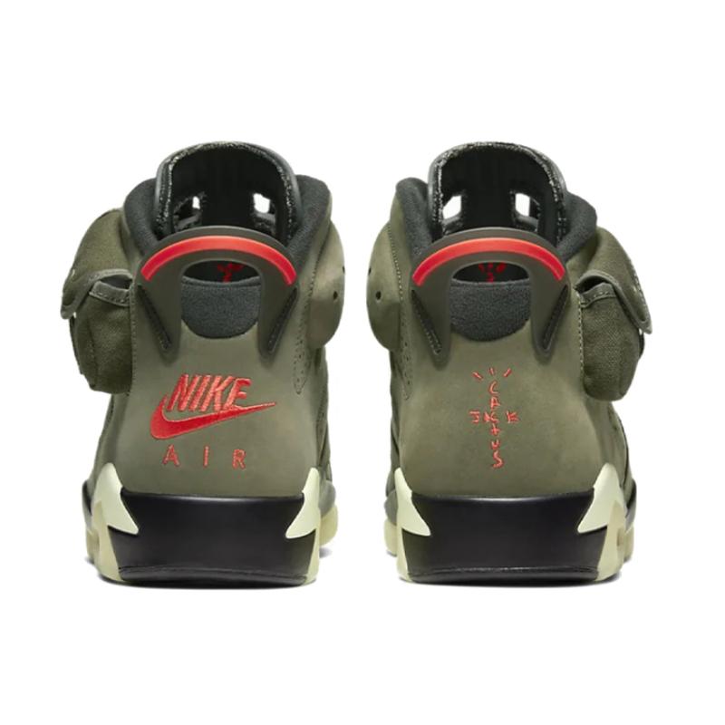 Travis Scott X Jordan 6 Retro Olive Jordan CN1084-200