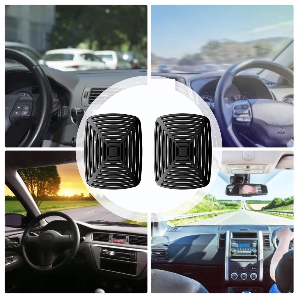 Deflektor výdechu klimatizace do auta Rozšiřovací deflektor výdechu AC 2 kusy Odnímatelná přepážka proti přímému foukání z výdechu vozidla Automobilové