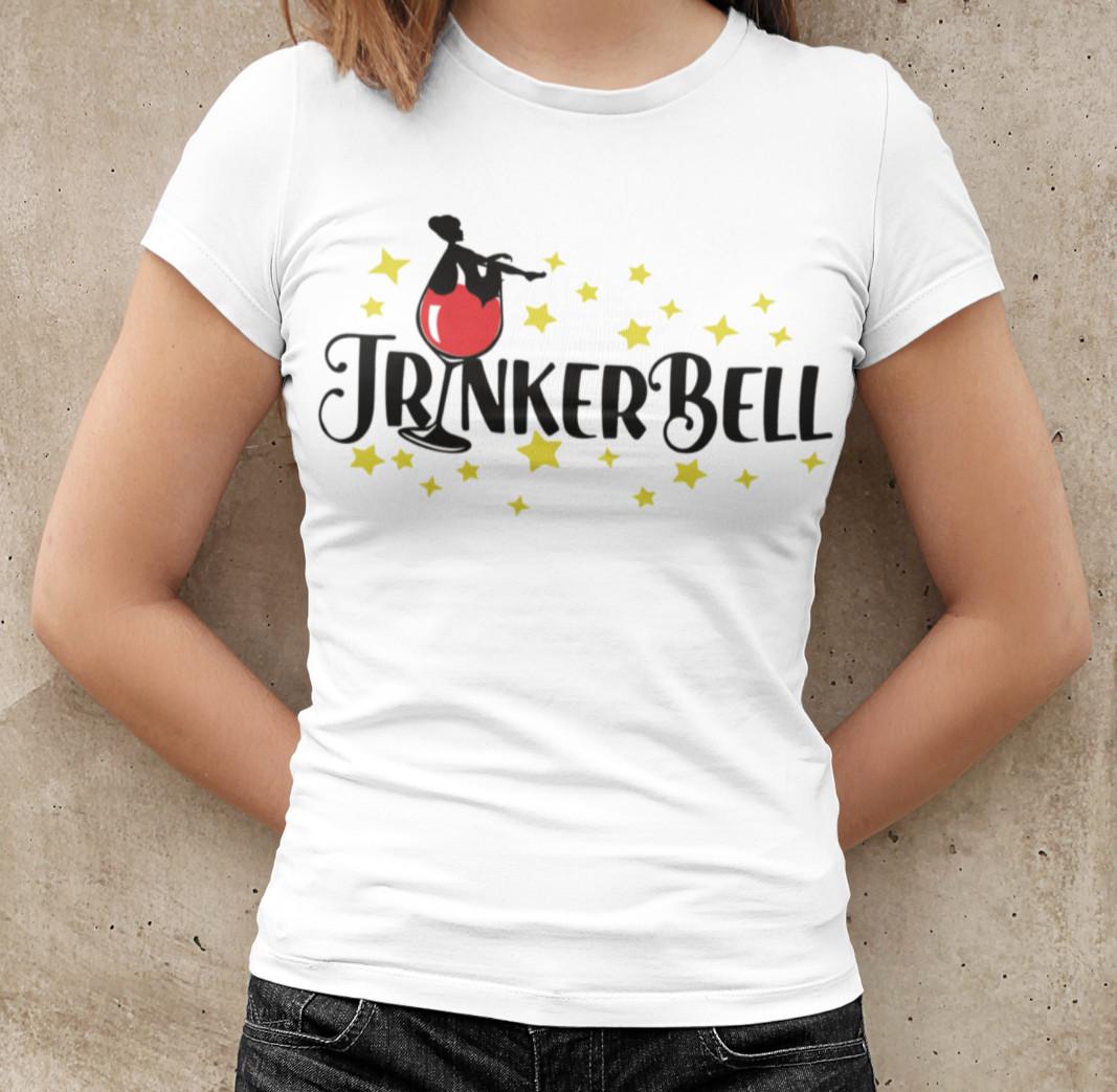 

Wedding Party Carnival JGA Hen Party Drinker Bell Ladies T-Shirt Mens Womens Tees Top 4XL