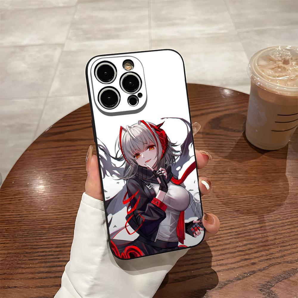 Phone Case For 17 Pro Max Iphone 14 Pro Max 12 16 15 13 Pro 11 Xr X Xs 8 7 Plus Back Cover Arknights Hot Selling