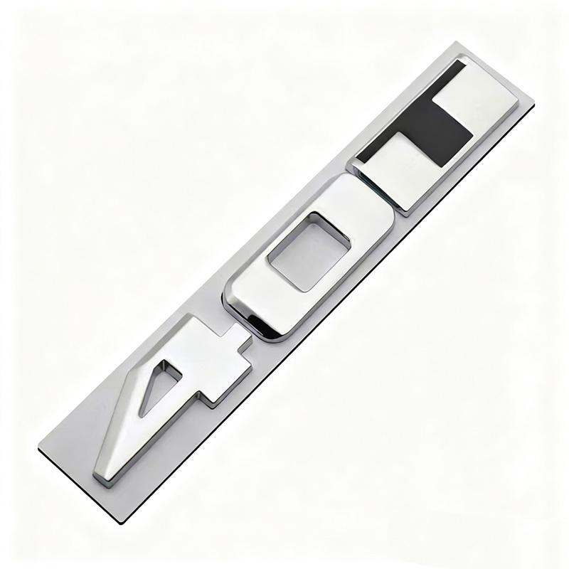 3D Metal 28T 40T AWD Displacement Car Sticker For Cadillac Labeling XT5 ATSL XTSCT6 Modified Accessories