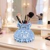 Princess Dress Style Lolita Cute Desktop Storage Box Pen Holder Cosmetic Decoration Ornament, Home Decoration