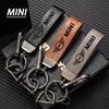 3D MINI Badge Car Keychain Auto Keyring Accessories For MINI Cooper R56 F56 R50 JCW Cabrio Aceman Countryman Clubman Roadster Btrme66
