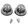 2Pcs Boat Anchor Lights Stainless Steel Lampshade IP66 Water Resistant 112.5 Degrees  LED Marine Navigation Lights 12VDC