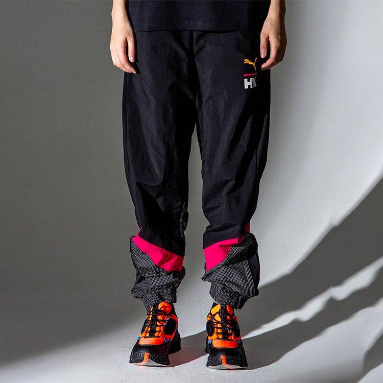 PUMA Knitted Sweatpants Unisex Moderate Cuffed Pants 597145-15