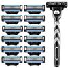 Hanchi Men's High-End 3-Layer Blade Manual Razor