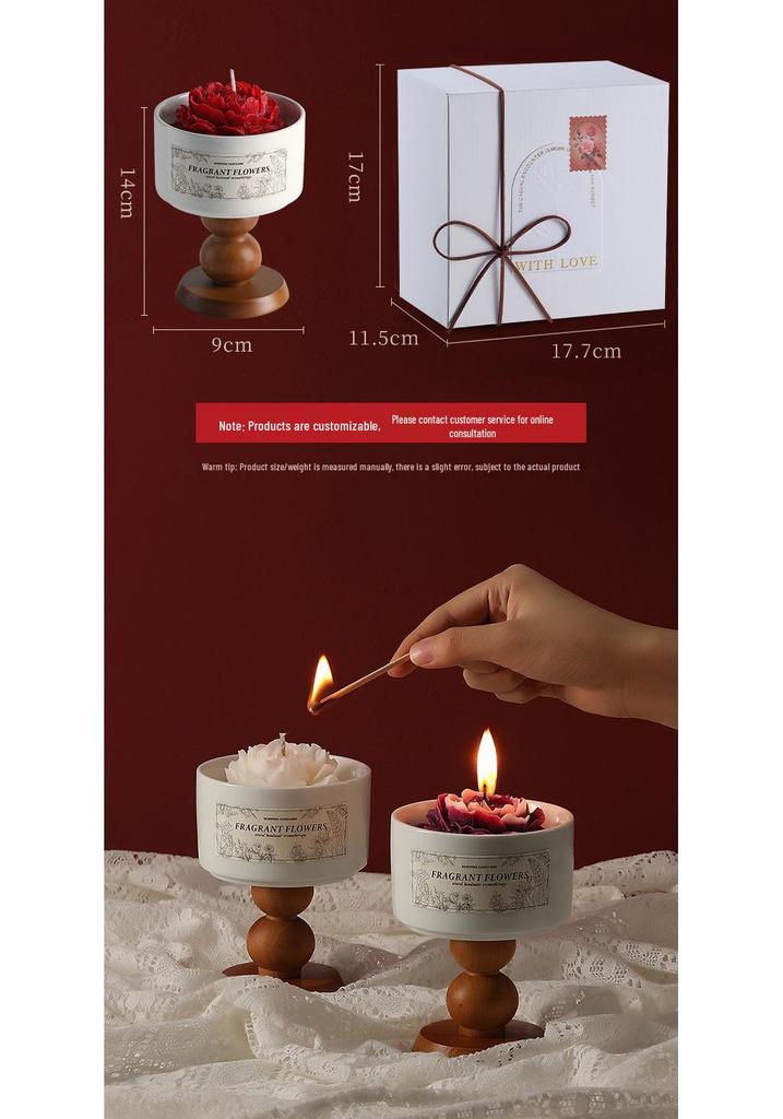 Luxury Scented Candle Gift Set: Elegant Aroma for Weddings, Birthdays, and Bedroom Decor with Long-Lasting Fragrance