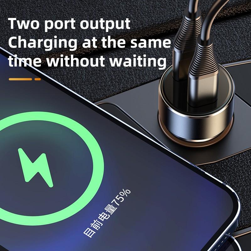 Bluetooth Car Kit FM Transmitter Handsfree Headset Earphone Private Call MP3 Player Audio Receiver USB PD Fast Charging