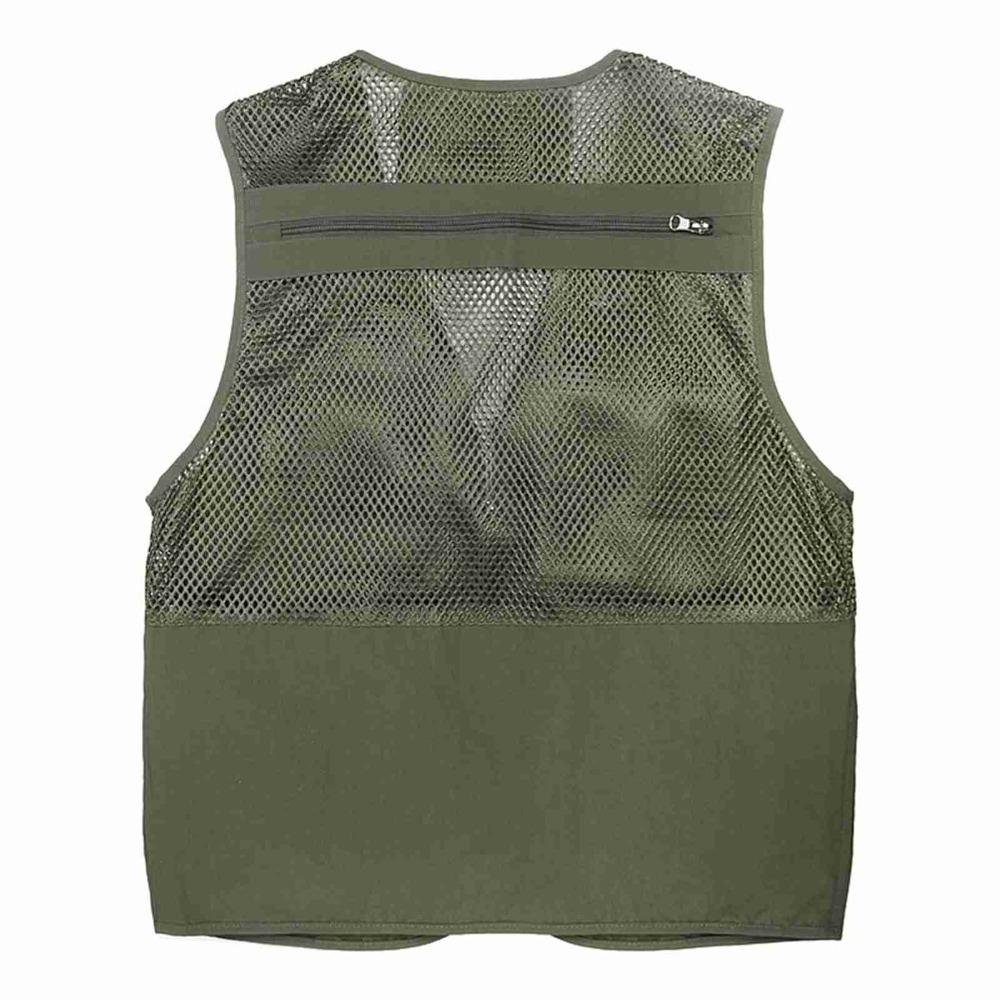Lightweight Travel Vest with 16 Pockets Outdoor Vest Durable Fishing Vest Fishing XL