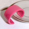 Indiase Feest Sieraden Mode Kleurrijk Stevig Hars Acryl Grote Open Armbanden voor Vrouwen Geometrie Brede Armbanden
