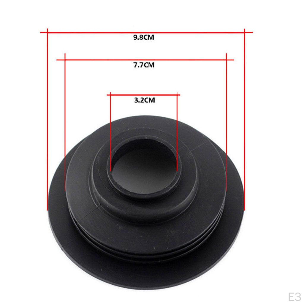 2X Car Headlight Dustproof Cover for 3 9005 9006