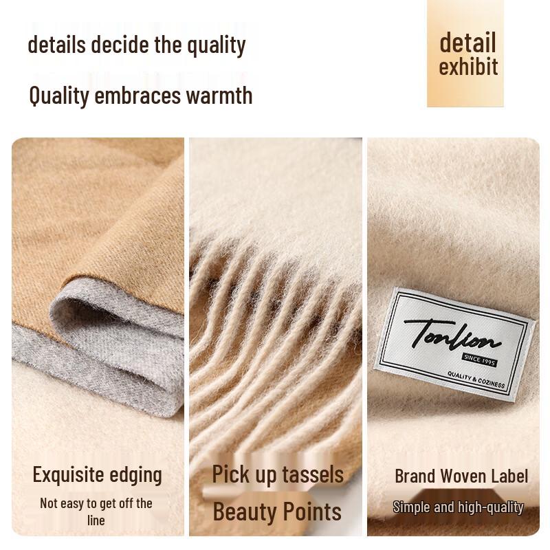 Tangshi Women's Winter Wool Scarf & Shawl