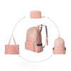 Packable Backpack Polyester Fiber Foldable Waterproof Lightweight Multifunctional Hiking Daypack for Camping Traveling