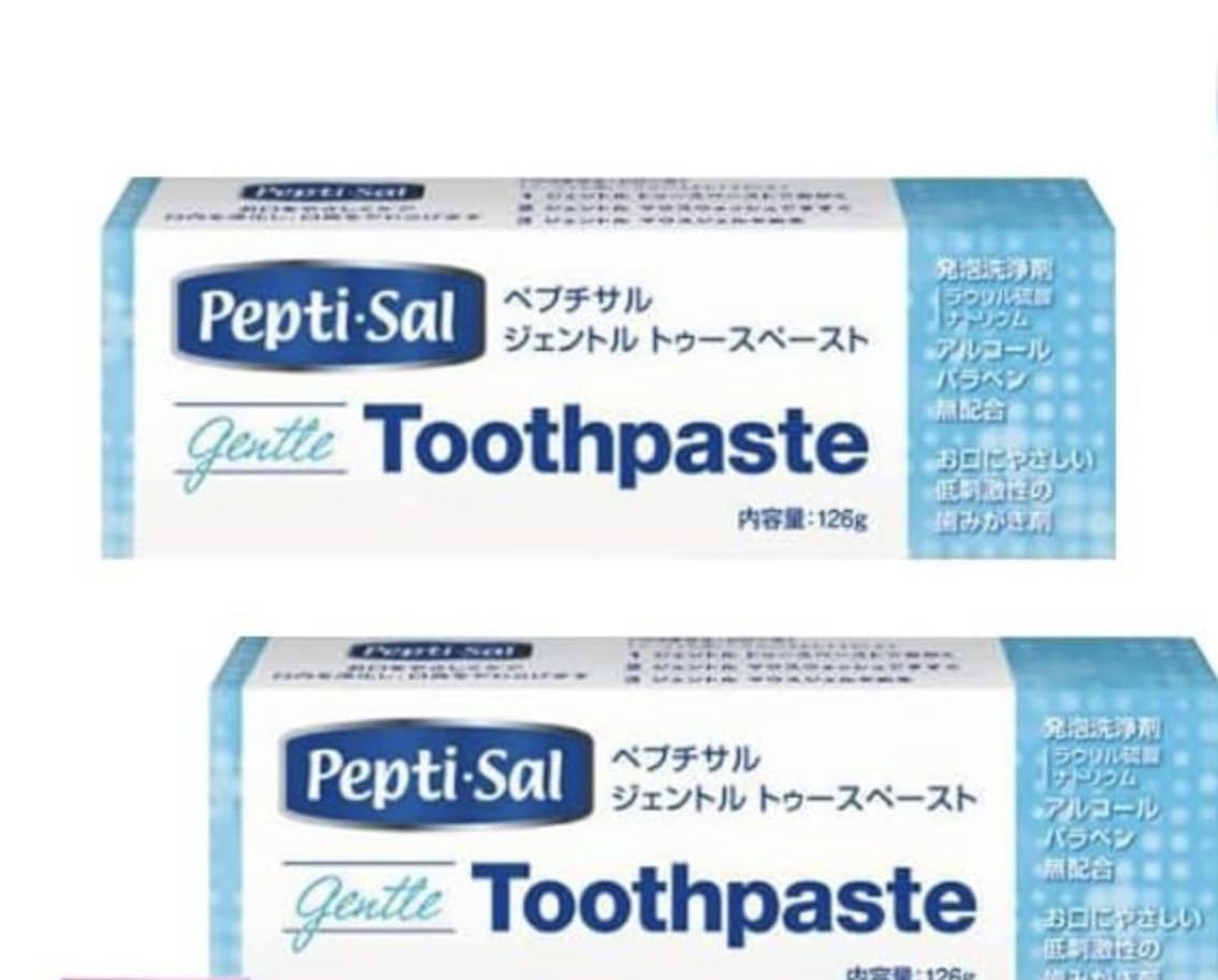 

[Set of 2] Peptisal Gentle Toothpaste 126g x 2 with a little gift