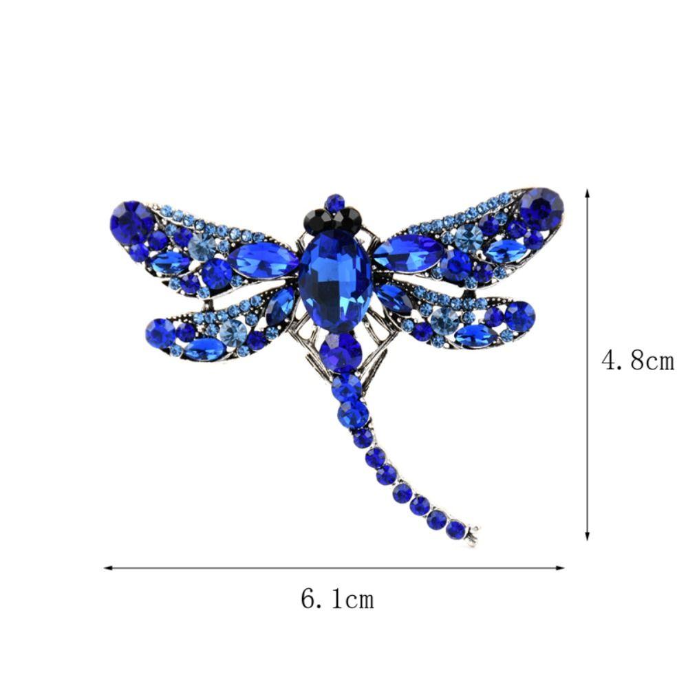 Transparent Wings Zinc Zinc Alloy Boys Women Brooch Dragonfly Brooch Korean Style Badge Clothes Accessories