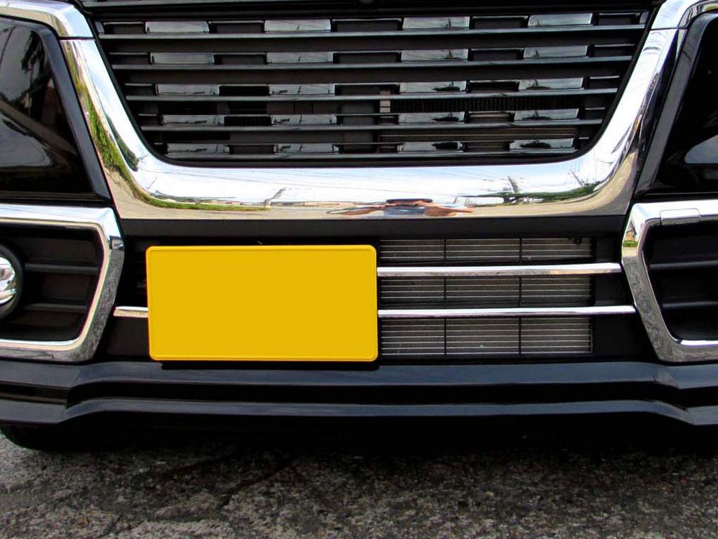 BRIGHTZ Finish Stainless Steel Plated Front Bumper Moulds for the Flair Wagon Custom Style MM53S Compatible with the MM and 53 Flair Wagons Part