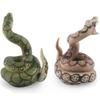 Simulated Jungle Reptile Python Model Children'S Science And Education Cognition Boa Snake Trick Static Desktop Ornament