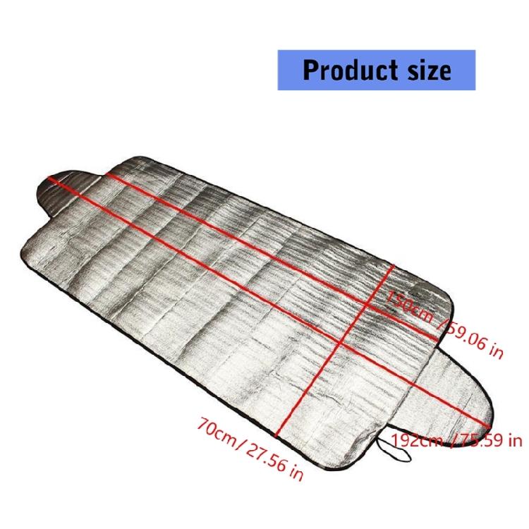 Season Windshield Protector Universal Thermal Reflective Sunshades 30 Second Installation Not Slip Designing