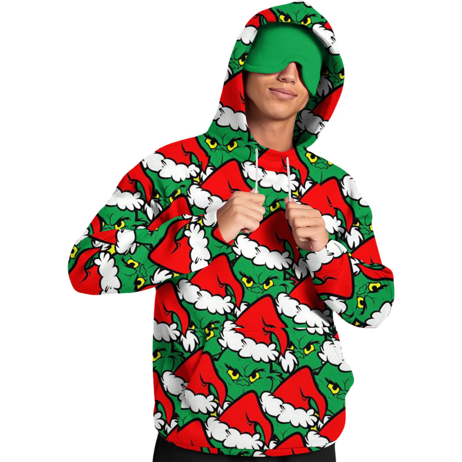 

Мужская флисовая толстовка, повседневная, с длинным рукавом S винный