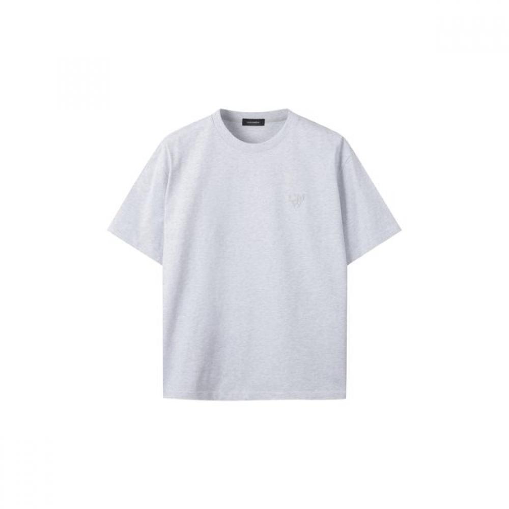 CusTomellow Gray Graphic T shirT cwTam25423gyx 95