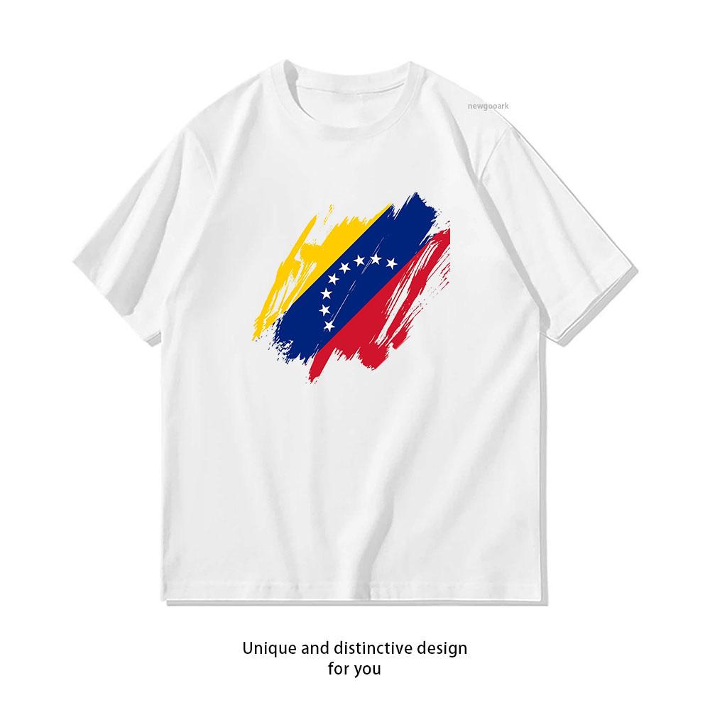 Venezuela Repblica Bolivariana de Venezuela Classic TShirt Unisex Unisex Summer Casual cotton printed t shirts Shortsleev