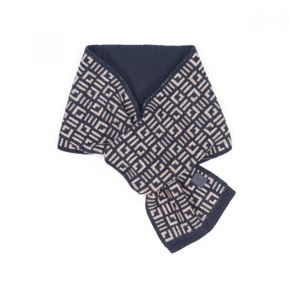 Vanbrough Cashmere 100 Allover Variation Motif Muffler Bpftm1008 Ny