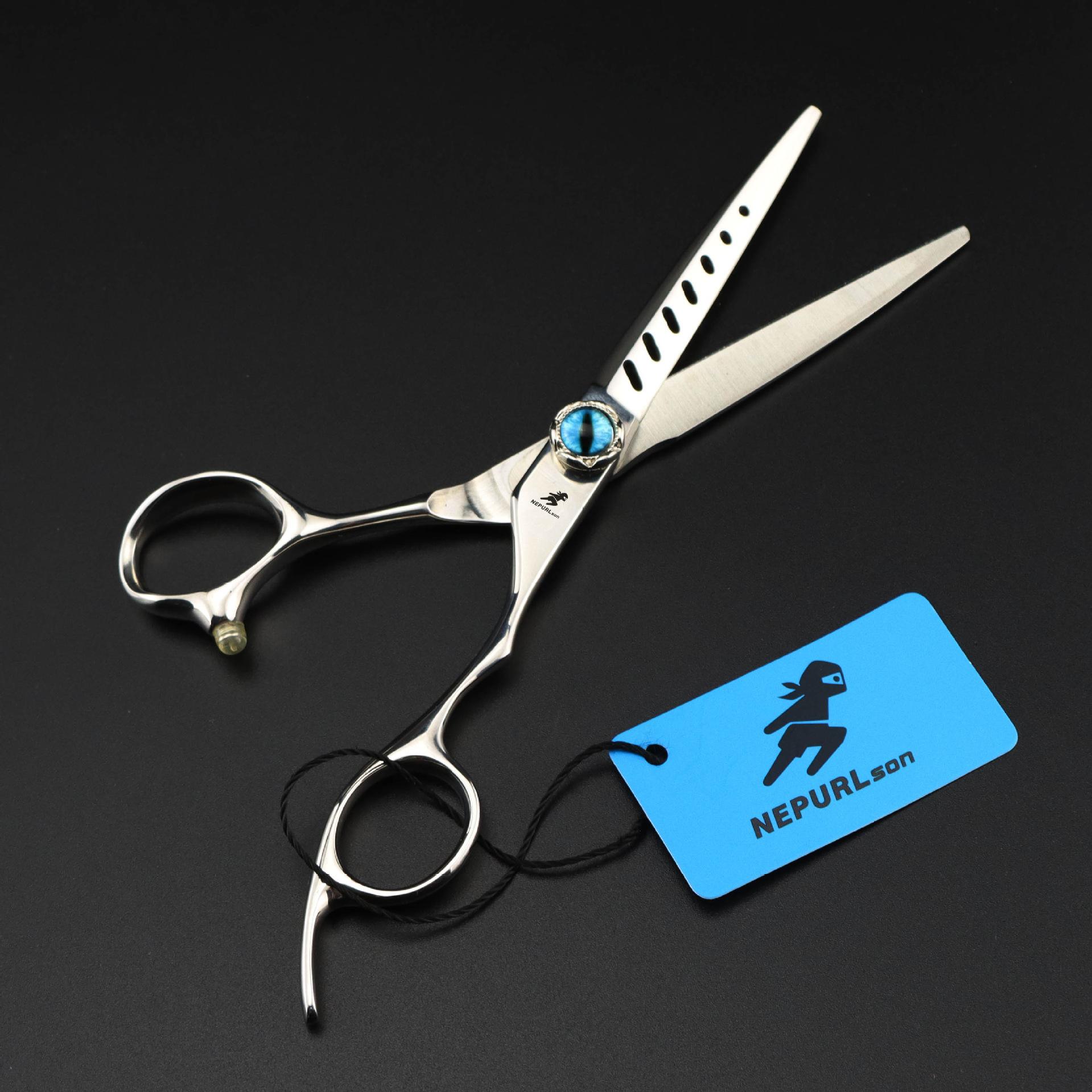 

6.0 Inch 440C Hair Scissors, Hair Scissors, Flat Scissors, Bangs Scissors 6.0inch flat shear