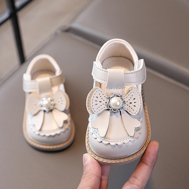 TS JYL JK227 Girls Hollow Princess Sandals Anti Slip Soft Sole Dress Shoes For Small Children 23