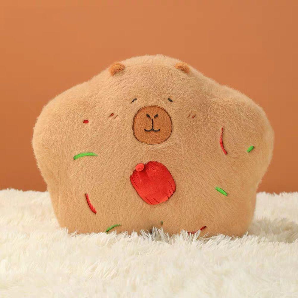 Biscuit Capybara Plush Toy PP Cotton Stuffed Animals Soft Doll  Home Decor