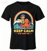 Unisexs Stay Positive Printed Cotton Classic Vintage Funny TShirt for Unisex WoUnisex Sportswear Tops Tees Moisture Wicking Unisex Clothing