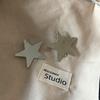 Creative Pentagram Hairpin Spicy Girl Metal Duckbill Clip Fashion Children Side Clip  Daily