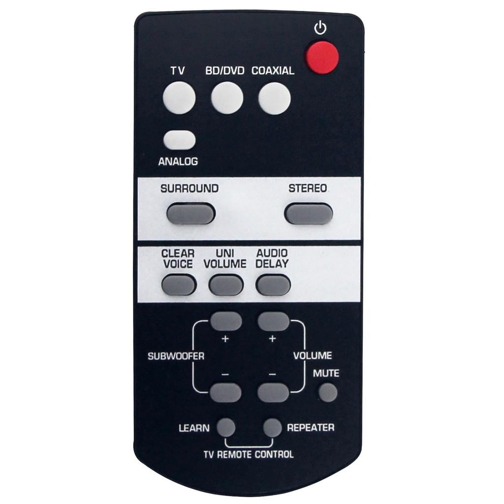 Replacement Remote Control for Yamaha Soundbar YAS-93ATS930 (FSR68ZJ78800)