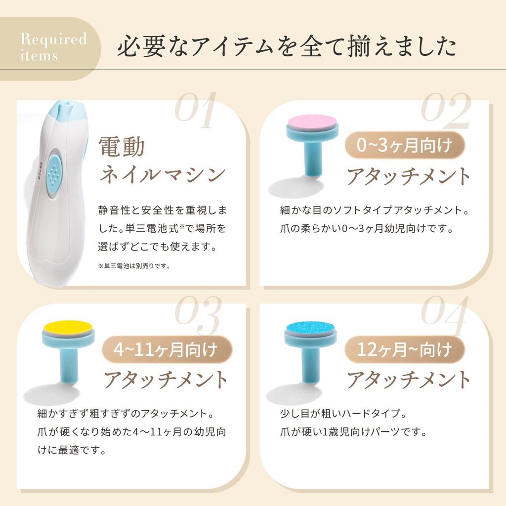 in anan and Recommended by Baby Electric Nail Electric Nail Baby Electric Nail Nail Nail Scraper for Babies [Featured Experts] File, Scraper, Clipper,