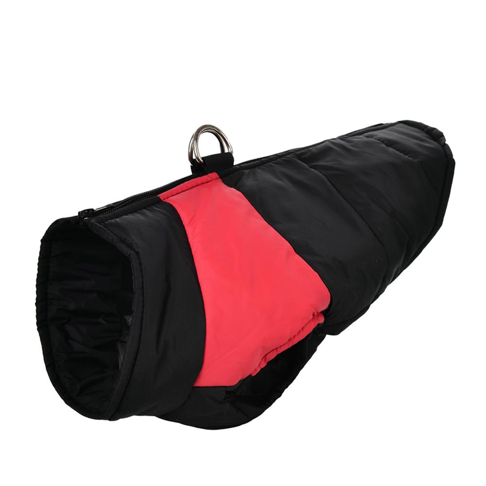Winter Big Dog Clothes Waterproof Vest Jacket For Small Dogs Cats Outdoor Warm Puppy Coat With D Ring Labrodor Pug Pet Costume
