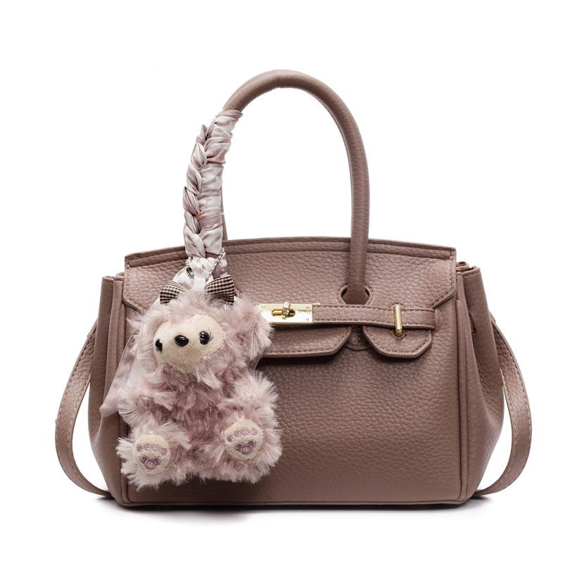 

Женская сумка-тоут Новая модная повседневная на плечо, сумка-мессенджер, универсальная сумка для поездок no pendant хаки