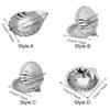 304 Stainless Steel Shell Shaped  Dessert Dish Retro Cheese Dish  Table Decoration