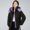 Korean Style Short Hooded Jacket for Ladies,casual Coat with Casual Style