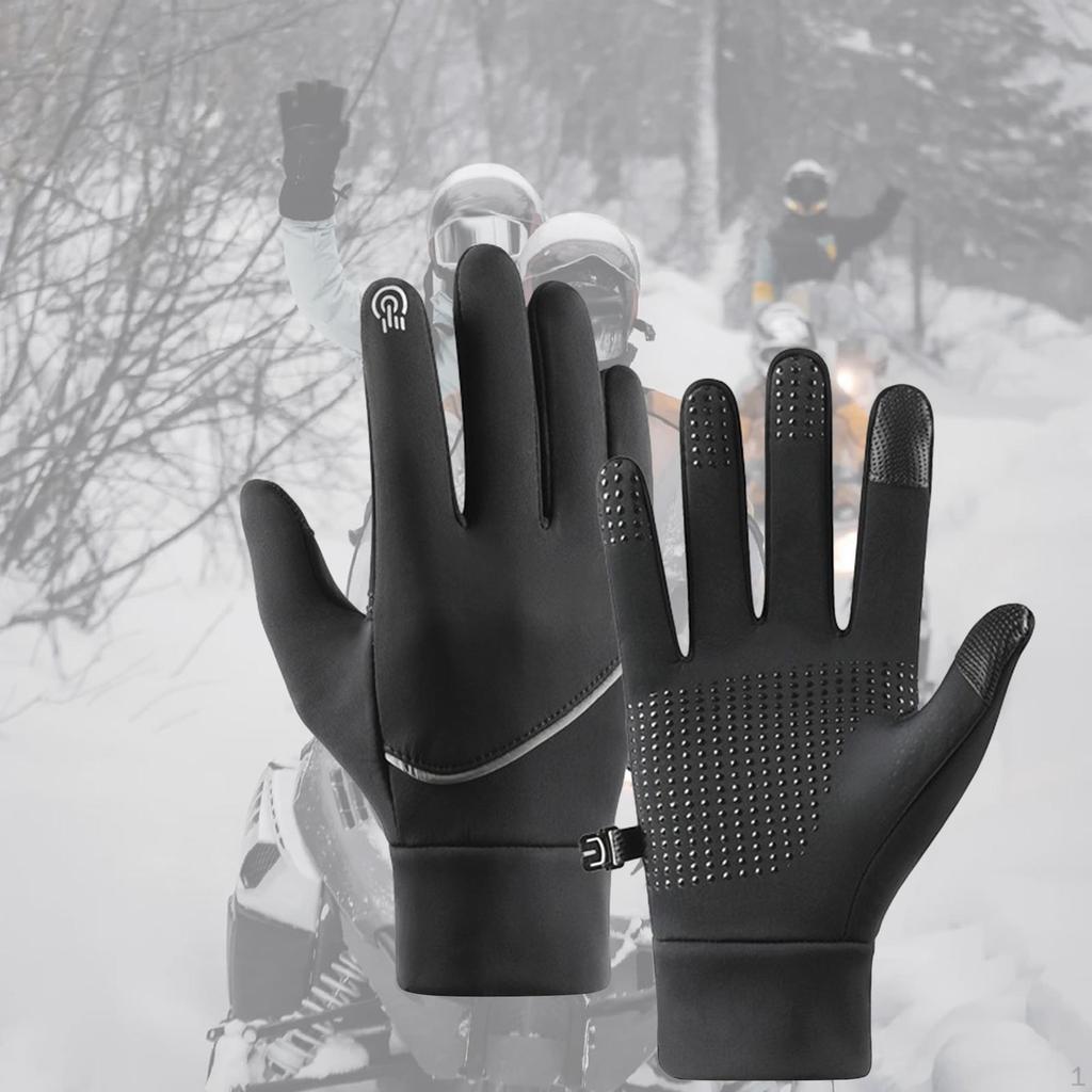 Cozy Winter Touchscreen Gloves for Outdoor Activities