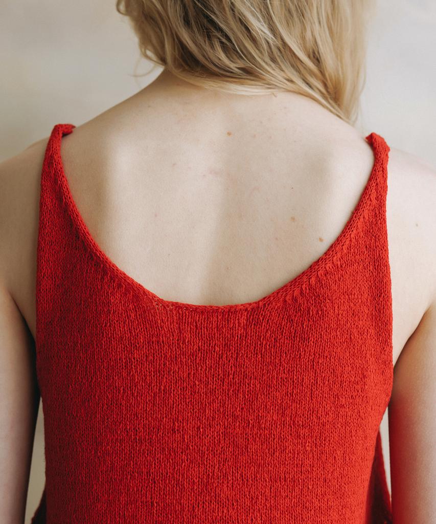 ANDNEEDS Lizzy Knit Sleeveless (Red)