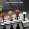 Electroplated Stainless Steel Coffee Tamper for Espresso Machines (51/53/58mm)