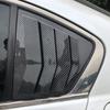 For Honda Accord 8th Sedan 2008-2013 ABS Plastic Rear Window Quarter Louver Scoop Cover Side Vent Trim Car Adhesive Accessories
