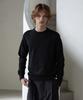 Dekkoloso Mode Herashi Round Knit [Black]