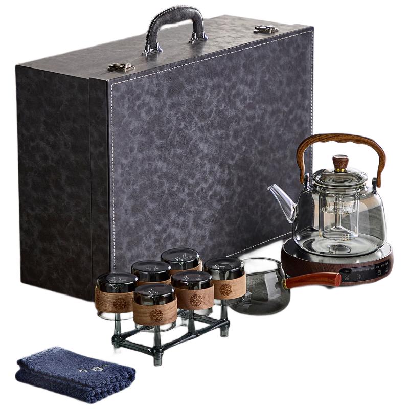 Electric Glass Teapot Kung Fu Tea Set