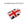 Union Jack Car Glove Box Handle Decorative Storage Box Cover Sticker For MINI Clubman COOPER S F55 F56 F57 F54 F60 Car-Styling
