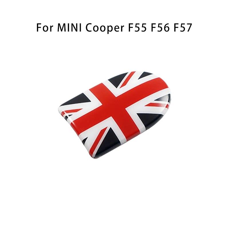 Union Jack Car Glove Box Handle Decorative Storage Box Cover Sticker For MINI Clubman COOPER S F55 F56 F57 F54 F60 Car-Styling