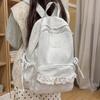 Schoolbag Japanese Ins Wind Lace High Value Girls Backpack Large Capacity Lightweight Travel Backpack Sweet Student Schoolbag
